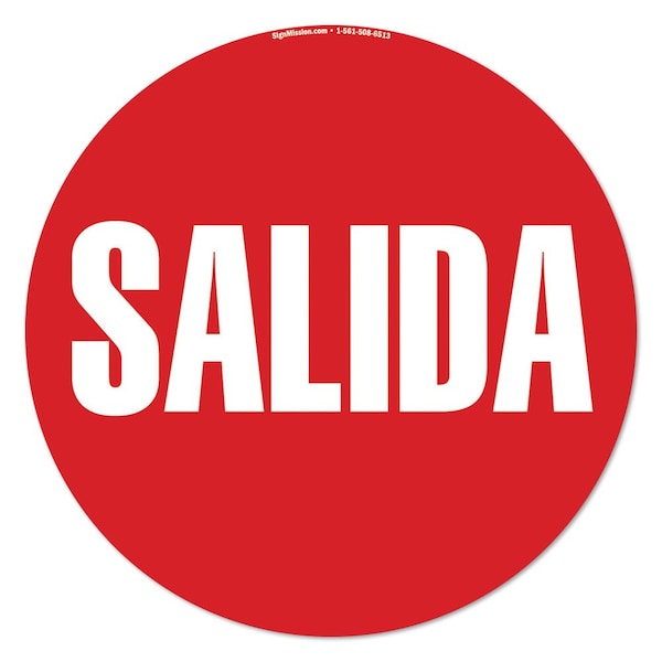 Salida 16in Non-Slip Floor Marker, 12PK, 16 in L, 16 in H, FD-2-C-16-12PK-99894